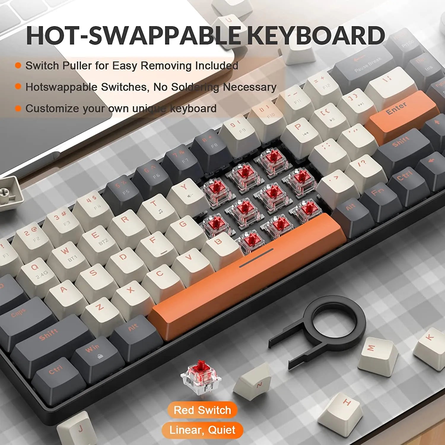 60% Wireless Keyboard