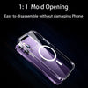 Clear magnetic Phone Case for iPhone