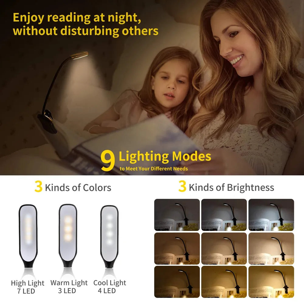 7LED Book Light